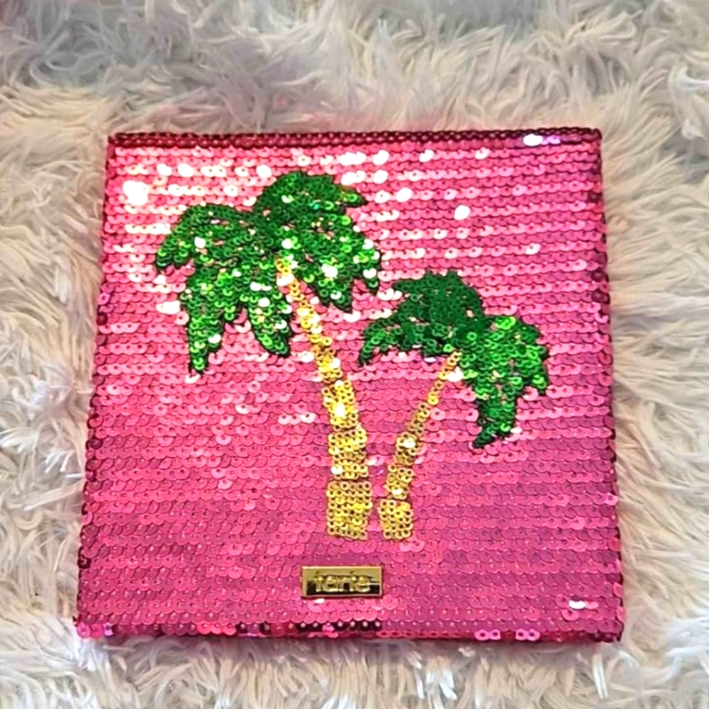 NEW TARTE PALM TREES AND OCEAN BREEZE CUSTOM EMPTY MAGNETIC MAKEUP PALETTE